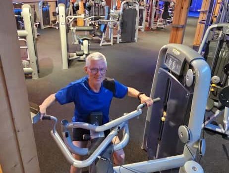Andreas beim Training im SportPalast